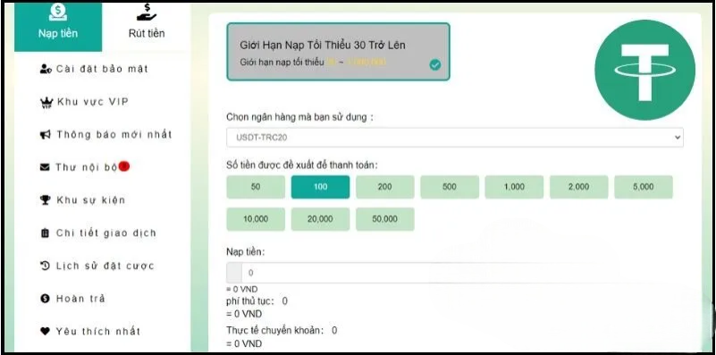 Nạp Tiền BETKING – Thao Tác Hiệu Quả Và Cực Nhanh Gọn