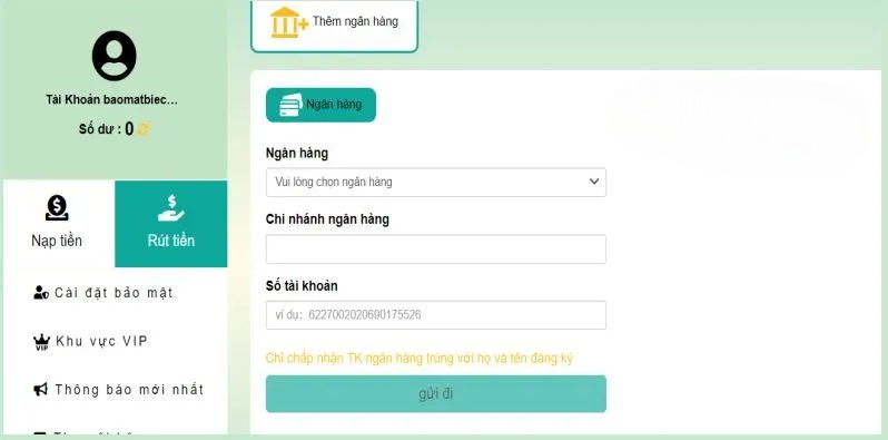 Rút Tiền BETKING – Quy Trình Đơn Giản Mà Nhanh Chóng